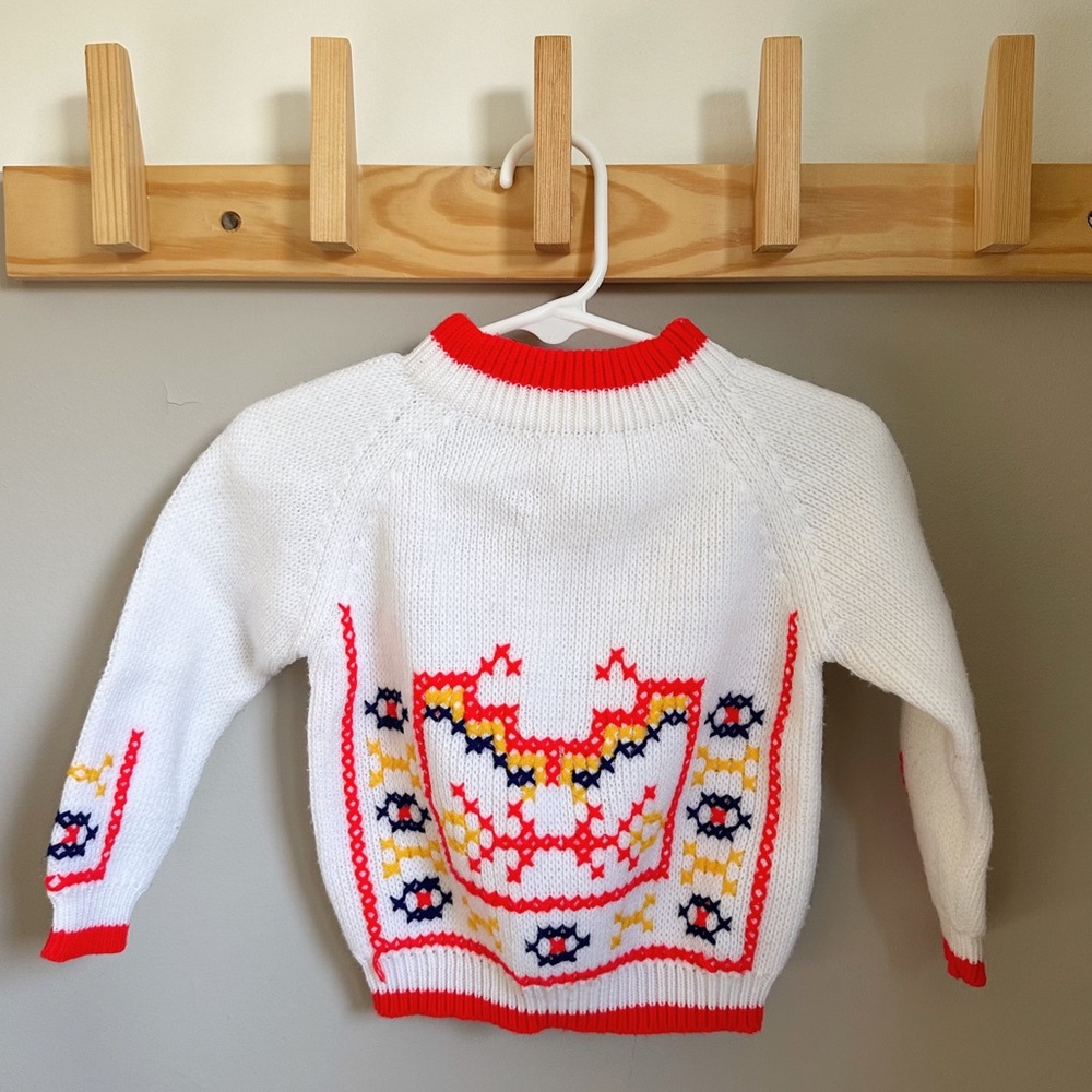 Vintage Toddler Knitted Sweater